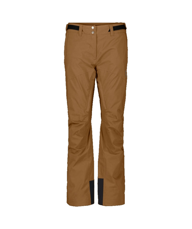 Scott Ultimate Dryo 10 Womens Pant ski pant -- front view on model showing insulated ski pant at Willis Ski and Board