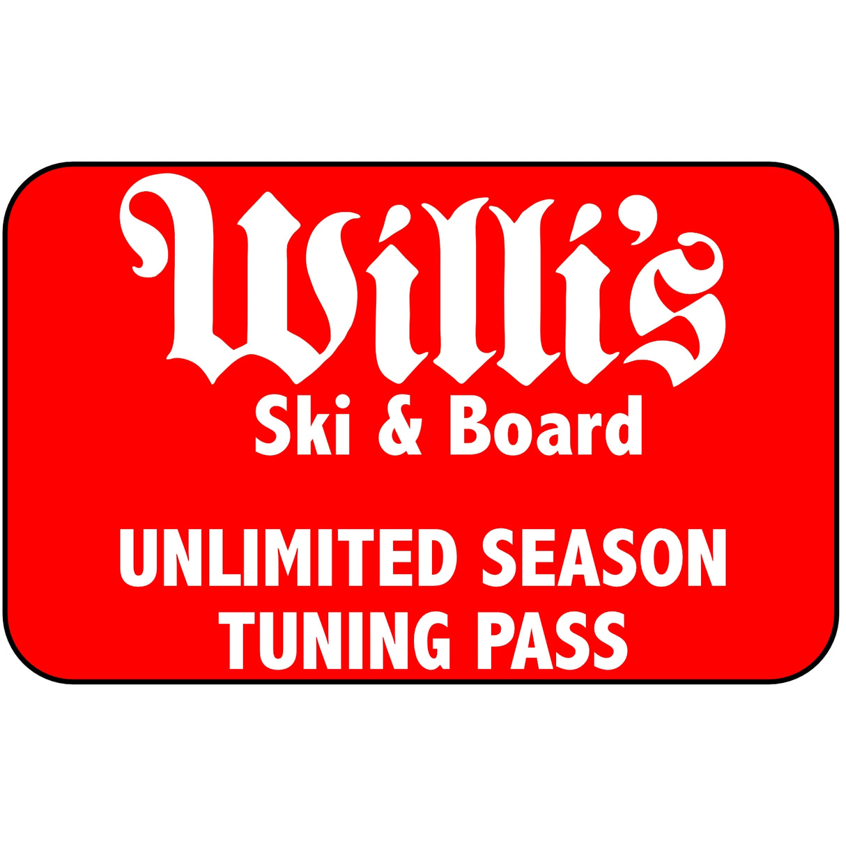 Ski and Snowboard Season Tuning Pass