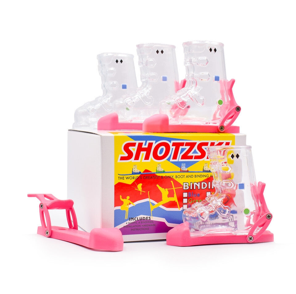 Shotzski 4-pack (4 Boots- 4 Bindings)