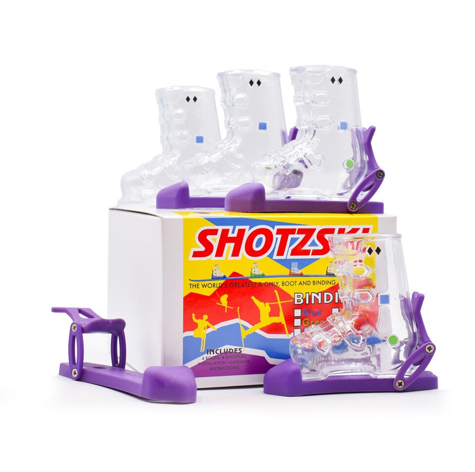 Shotzski 4-pack (4 Boots- 4 Bindings)