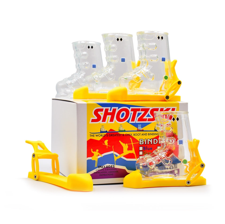 Shotzski 4-pack (4 Boots- 4 Bindings)