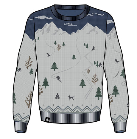 Ski The East Peak Party Shredder Sweater all-mountain ski -- top sheet graphic at Willis Ski and Board Pittsburgh