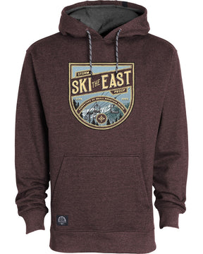 Ski The East Wild Peaks Pullover Hoodie all-mountain ski -- top sheet graphic at Willis Ski and Board Pittsburgh