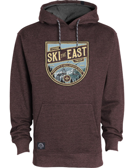 Ski The East Wild Peaks Pullover Hoodie all-mountain ski -- top sheet graphic at Willis Ski and Board Pittsburgh