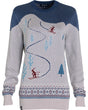 This is an image of Ski The East Women's Powder Day Shredder Sweater