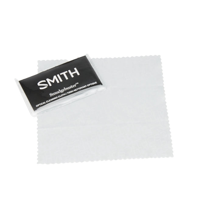 Smith Smudgebuster Cloth tuning supply -- front view for ski and snowboard goggle lens maintenance