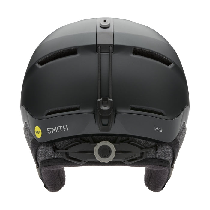 Smith Vida Mipshelmet helmet -- Matt Blk Pearl Large colorway side profile view
