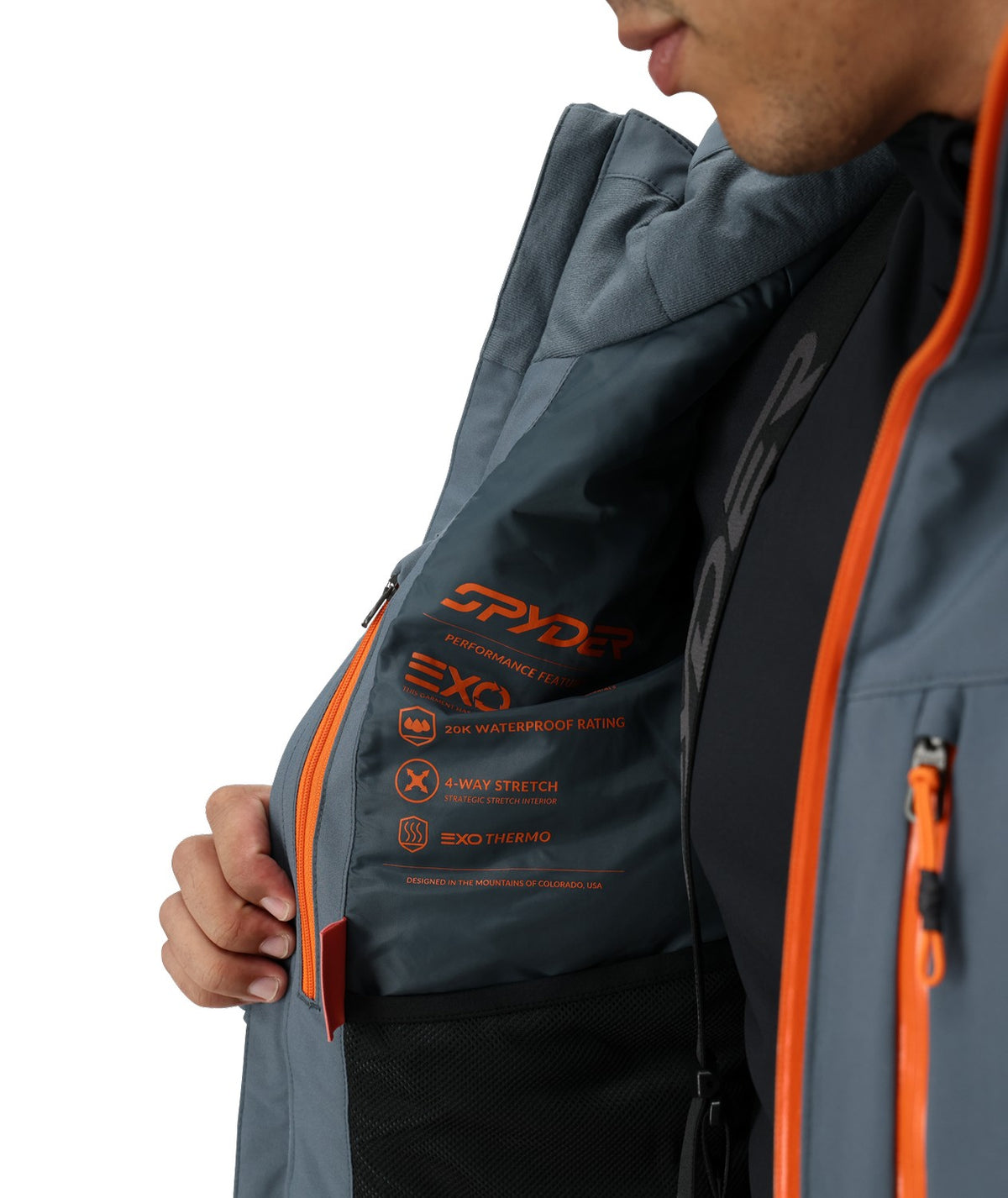 Spyder Copper Mens Jacket 2026