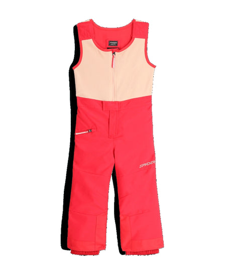 Spyder Expedition Toddler Pants ski pant -- Prisim Pink 2 colorway boot gaiter and cuff detail