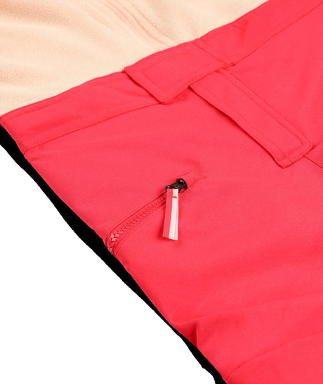 Spyder Expedition Toddler Pants ski pant -- Prisim Pink 4 colorway boot gaiter and cuff detail