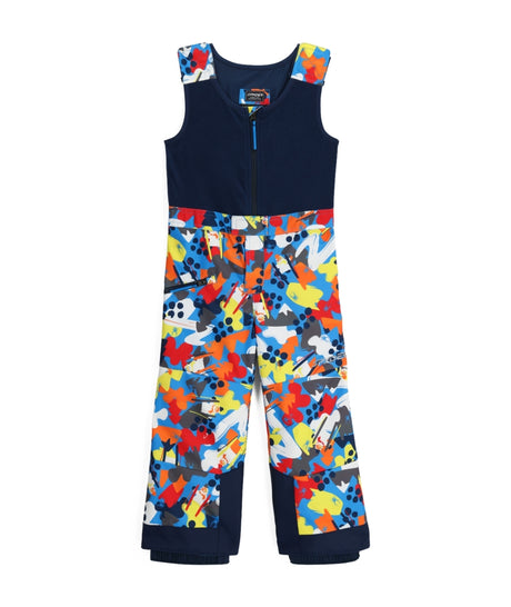 Spyder Expedition Toddler Pants ski pant -- Yeti Camo 2 colorway boot gaiter and cuff detail