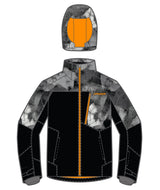 Spyder Leader Junior Jacket 2026 ski jacket -- front view on model showing insulated shell and hood at Willis Ski and Board