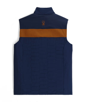 Spyder Lightning Insulator Mens Vest 2026 product -- True Navy colorway product view