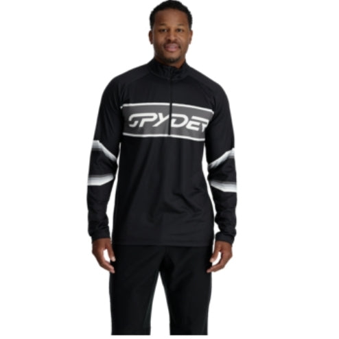 This is an image of Spyder Premier Zip T-Neck Mens