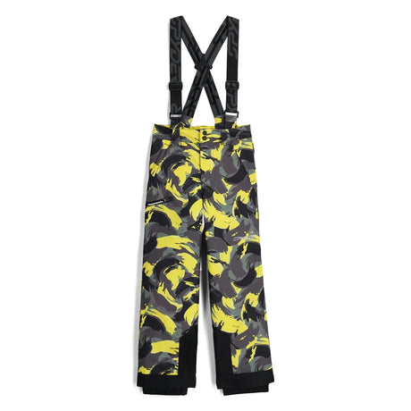 Spyder Propulsion Junior Pant ski pant -- Camouflage colorway front view on model