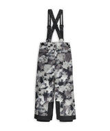 Spyder Propulsion Junior Pant 2026 ski pant -- Black Camo colorway front view on model