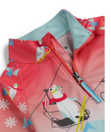 Spyder Reflect Toddler 1/2 Zip 2026 product -- Coral Haze 3 colorway product view