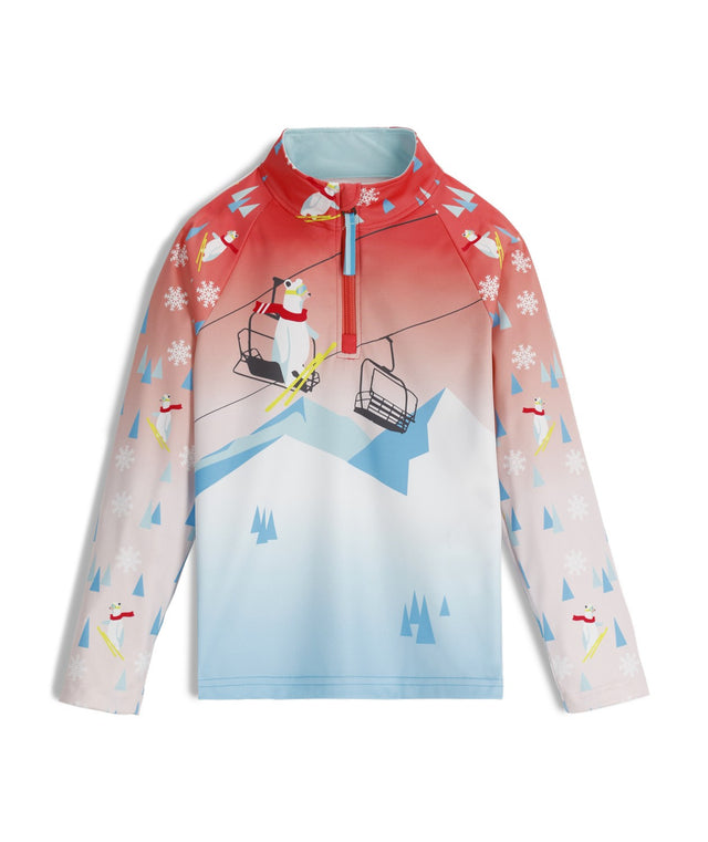 Spyder Reflect Toddler 1/2 Zip 2026 product -- product view at Willis Ski and Board Pittsburgh