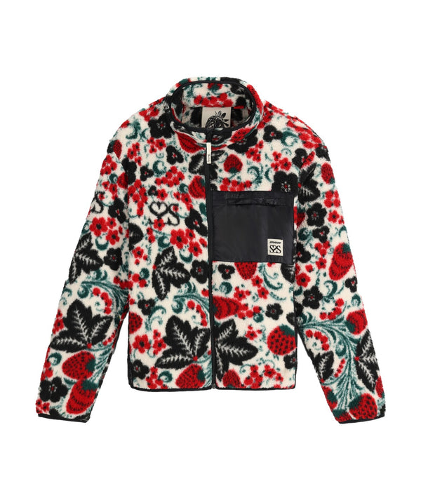 This is an image of Spyder Society Fleece Womens Jacket 2026