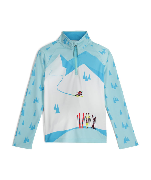 This is an image of Spyder Surface Junior 1/2 Zip 2026