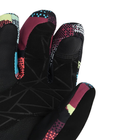 Spyder Synthesis Junior Glove 2026 glove -- Multi Mountain colorway palm view