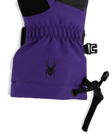 Spyder Synthesis Junior Glove glove -- Purple Flash colorway palm view