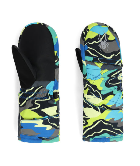 Spyder Toddler Cubby Mittens 2026 glove -- palm view showing glove construction at Willis Ski and Board Pittsburgh