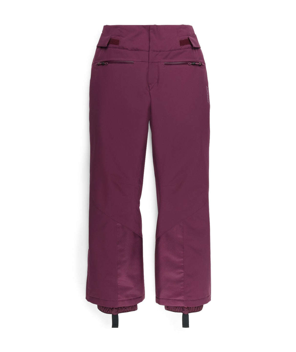Spyder Winner Womens Pant 2026 ski pant -- front view on model showing insulated ski pant at Willis Ski and Board Pittsburgh