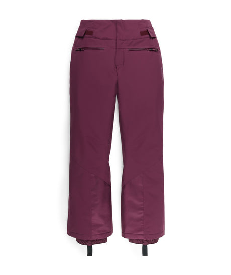 Spyder Winner Womens Pant 2026 ski pant -- front view on model showing insulated ski pant at Willis Ski and Board Pittsburgh