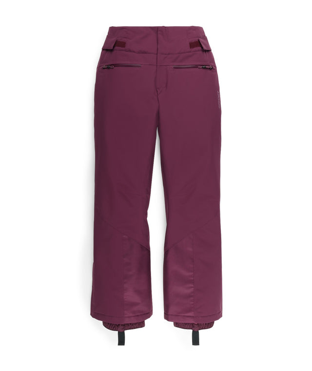 Spyder Winner Womens Pant 2026 ski pant -- front view on model showing insulated ski pant at Willis Ski and Board Pittsburgh