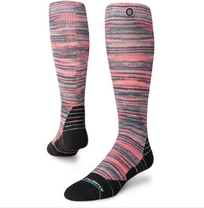 Stance Dusk To Dawn Sock sock -- product view showing sock construction at Willis Ski and Board Pittsburgh