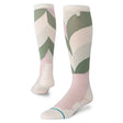 Stance Geo Petals Womens Sock 2026 sock -- product view showing sock construction