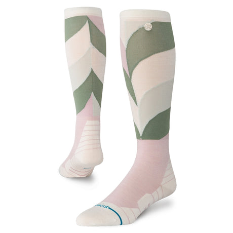 Stance Geo Petals Womens Sock 2026 sock -- product view showing sock construction