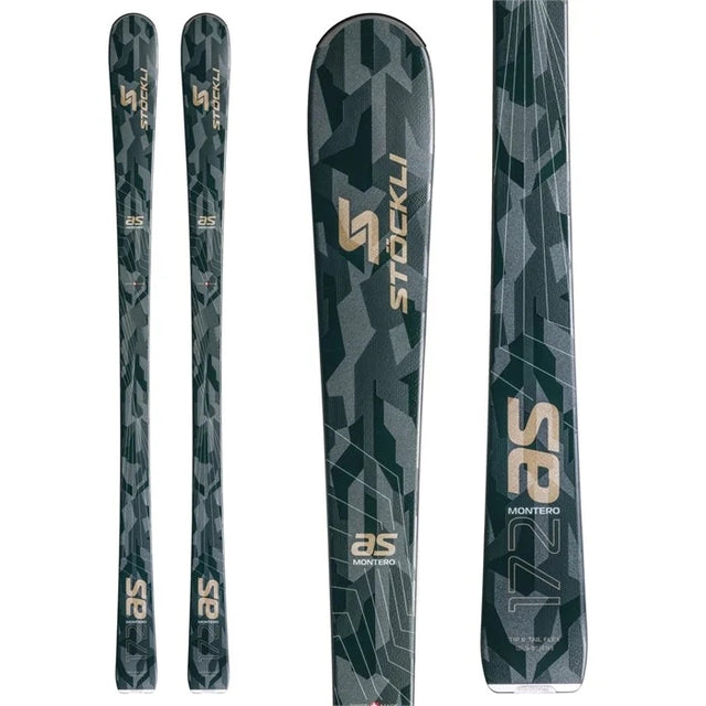 Stockli Montero As Skis 2026 all-mountain ski -- top sheet graphic at Willis Ski and Board Pittsburgh