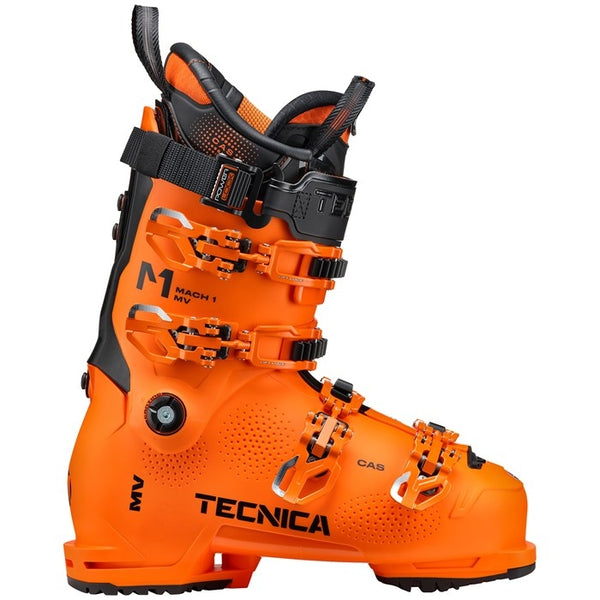 This is an image of Tecnica Mach 1 MV 130 ski boots