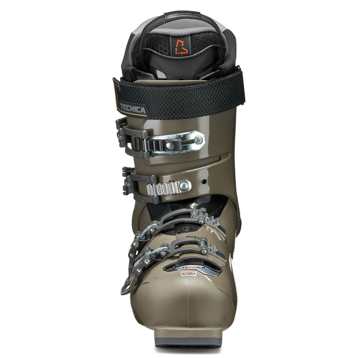 Tecnica Mach Sport Hv 80 Ski Boots 2026 alpine ski boot -- Transition Grey colorway outside profile view
