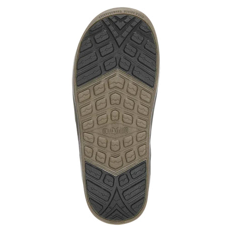 Thirtytwo Lashed Double Boa Snowboard Boots 2026 snowboard boot -- Black Gum colorway outside profile showing lacing closure