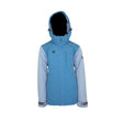 Turbine Iris Junior Jacket ski jacket -- front view on model showing insulated shell and hood at Willis Ski and Board