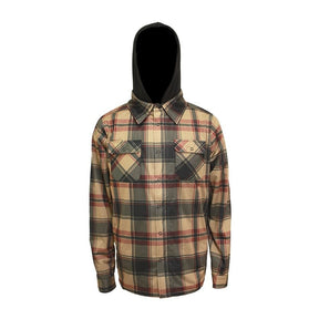 Turbine Midtown Mens Jacket ski jacket -- front view on model showing insulated shell and hood at Willis Ski and Board