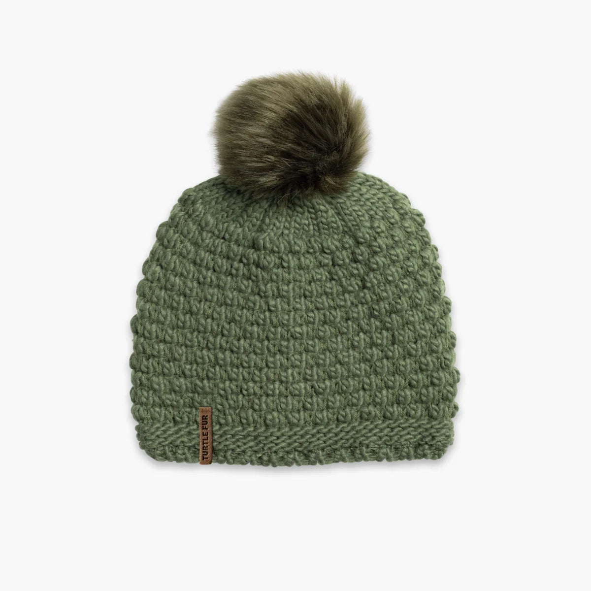 Turtel Fur Snowfall Beanie product -- product view at Willis Ski and Board Pittsburgh