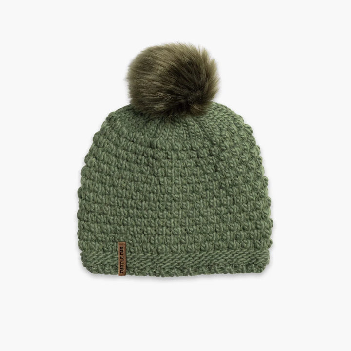 This is an image of Turtel Fur Snowfall Beanie