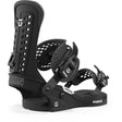 Union Force Classic Snowboard Bindings snowboard binding -- Black Large colorway top view showing highback and straps