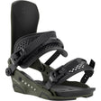 Union Force Snowboard Bindings 2026 snowboard binding -- Army Green Large colorway top view showing highback and straps