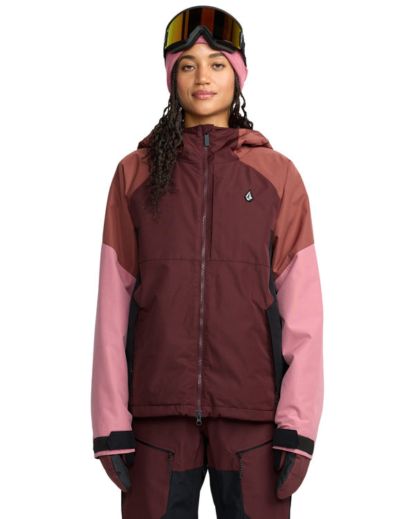 This is an image of Volcom Agate Ins Womens Jacket 2026