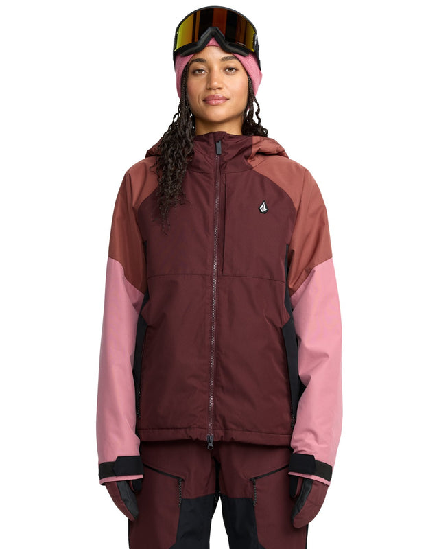 This is an image of Volcom Agate Ins Womens Jacket 2026