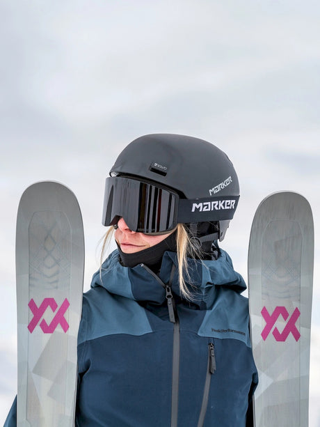 Volkl Secret 88 Skis all-mountain ski -- Flat colorway top sheet graphic