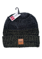 Willis Klausi Hat accessories -- front view of Willis branded pom beanie hat in assorted colors