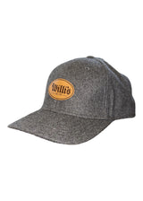 Willis Wool Logo Ball Cap accessories -- side view in gray wool colorway available at Willis Ski and Board Pittsburgh