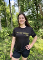 Willis Yinzboard Shirt accessories -- front view flat lay in black large size available at Willis Ski and Board Pittsburgh
