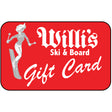 Willi's IN STORE Gift Card - Willi's Ski and Snowboards